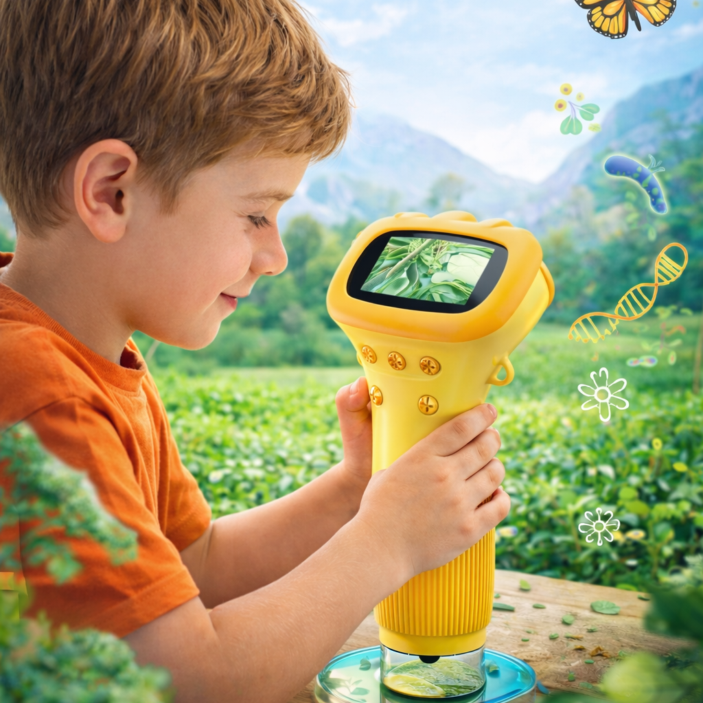 MikroDetektyw 1000™ – Elektroniczny Mikroskop Edukacyjny dla Dzieci